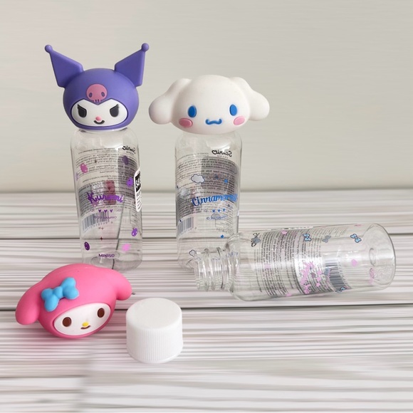 MINISO x Sanrio My Melody Kuromi and Cinnamonroll Mini Travel Bottles - Picture 6 of 7